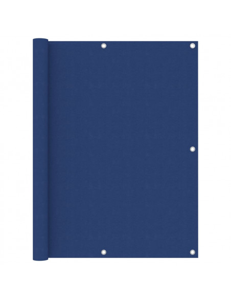 Paravento da Balcone Blu 120x600 cm in Tessuto Oxford