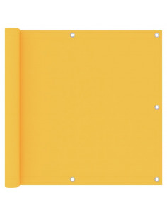 Paravento Balcone Giallo 90x600 cm Tessuto Oxford 2