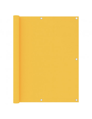 Paravento Balcone Giallo 120x500 cm in Tessuto Oxford
