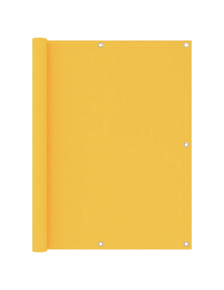 Paravento Balcone Giallo 120x600 cm Tessuto Oxford