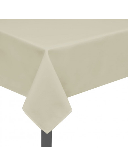 Tovaglia 5 pz 170x130 Crema