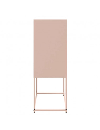 Mobile TV Bianco 100,5x39x60,5 cm in Acciaio