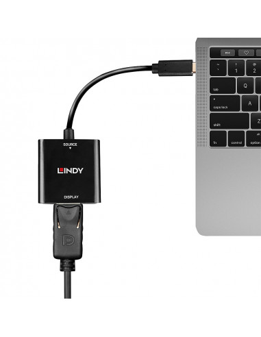 Lindy 43269 adattatore grafico USB 3840 x 2160 Pixel Nero
