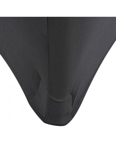 Fodere Elasticizzate per Tavolo 2 pezzi 183x76x74 cm Antracite