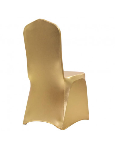 Coprisedia Elasticizzato 6 pz Oro