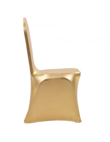 Coprisedia Elasticizzato 6 pz Oro