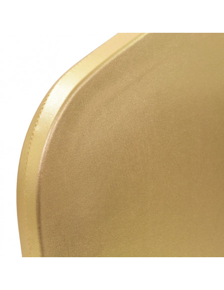 Coprisedia Elasticizzato 6 pz Oro