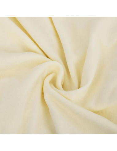 Fodera Elasticizzata per Divano in Jersey di Poliestere Crema