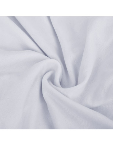 Fodera Elasticizzata per Divano in Jersey di Poliestere Bianco