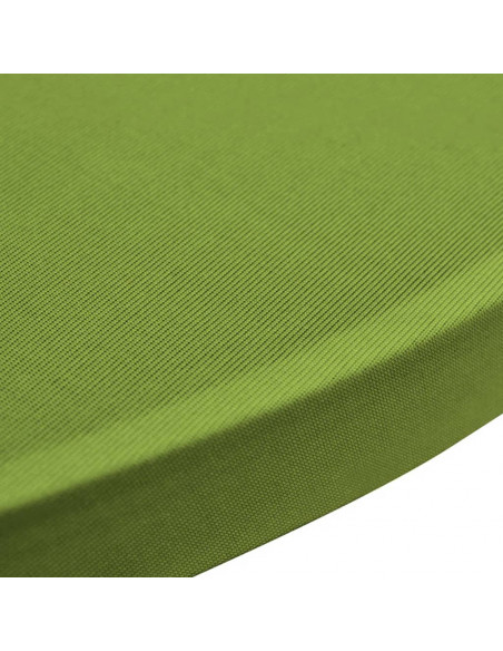 Copertura Elastica per Tavolo 2 pezzi 80 cm Verde