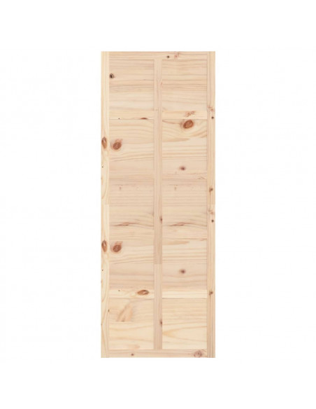 Porta del Granaio 80x1,8x214 cm in Legno Massello di Pino