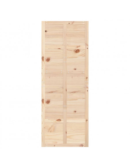 Porta del Granaio 80x1,8x214 cm in Legno Massello di Pino