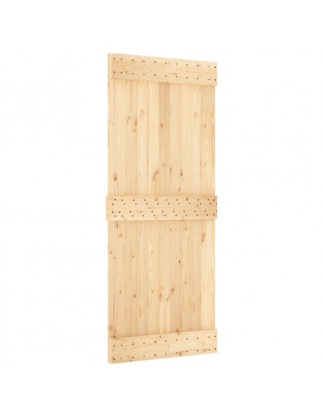 Porta NARVIK 85x210 cm in Legno Massello di Pino