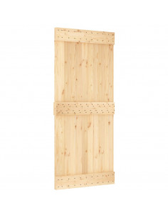Porta NARVIK 90x210 cm in Legno Massello di Pino 2