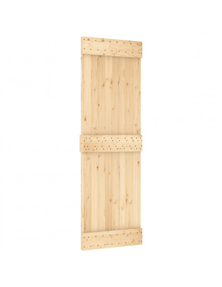 Porta NARVIK 70x210 cm in Legno Massello di Pino