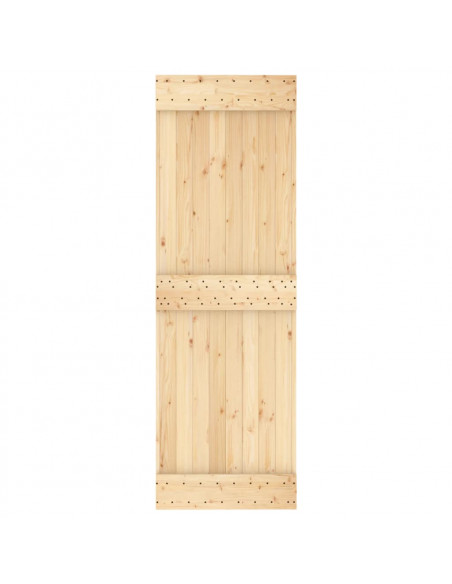 Porta NARVIK 70x210 cm in Legno Massello di Pino