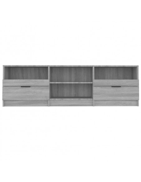 Mobile TV Grigio Sonoma 150x33,5x45 cm in Legno Ingegnerizzato