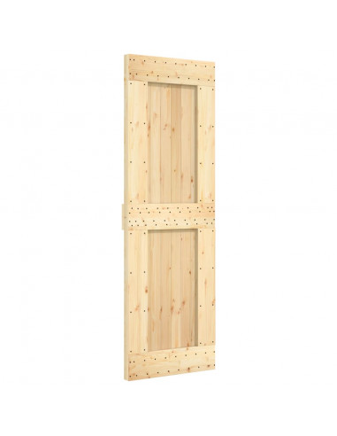 Porta NARVIK 70x210 cm in Legno Massello di Pino