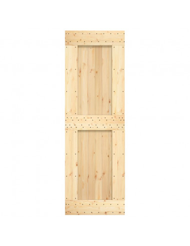 Porta NARVIK 70x210 cm in Legno Massello di Pino