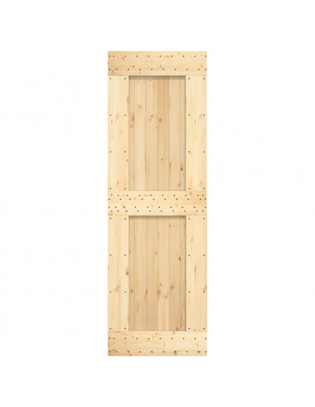Porta NARVIK 70x210 cm in Legno Massello di Pino