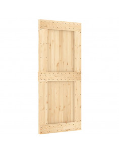 Porta NARVIK 90x210 cm in Legno Massello di Pino 2