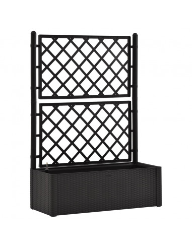 Letto Rialzato da Giardino Graticcio e Irrigazione Antracite