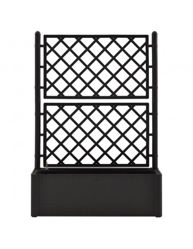 Letto Rialzato da Giardino Graticcio e Irrigazione Antracite