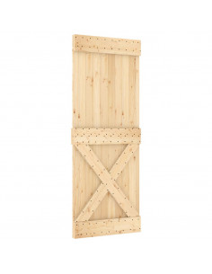 Porta NARVIK 80x210 cm in Legno Massello di Pino 2