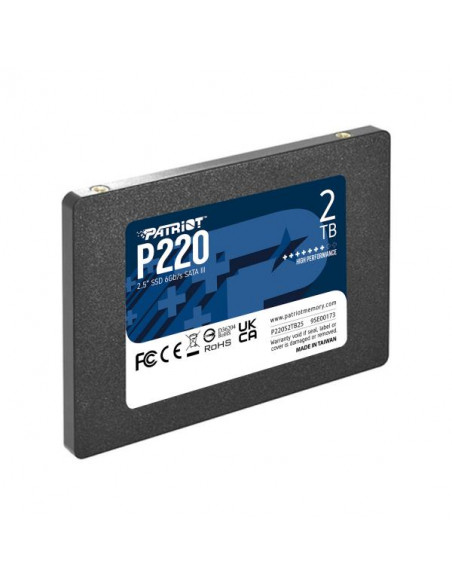 Patriot Memory P220 2TB 2.5" 2000 GB Serial ATA III