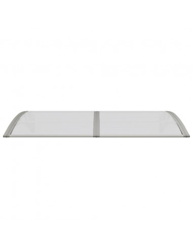 Tettoia per Porta Grigia 150x75 cm in Policarbonato
