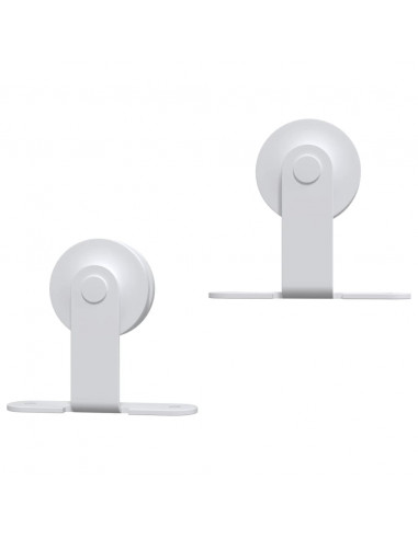 Porta Scorrevole con Set Hardware 85x210 cm Legno Massello Pino