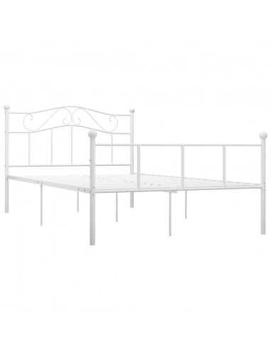 Giroletto Bianco in Metallo 160x200 cm