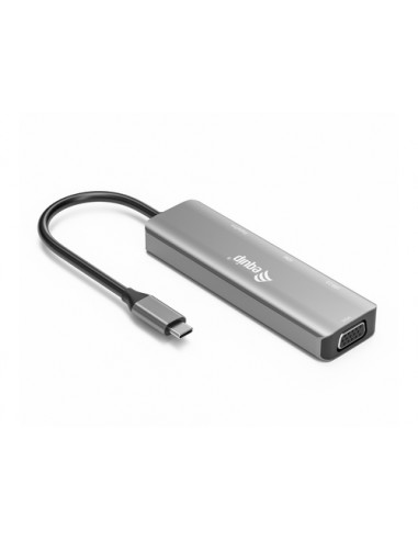 Equip Adattatore da USB-C a HDMI/DisplayPort/VGA/USB