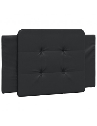 Letto con Materasso Nero 80x200 cm in Similpelle