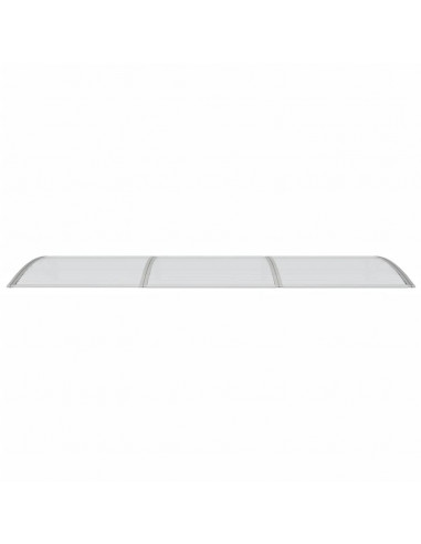 Tettoia per Porta Grigia 300x100 cm Policarbonato