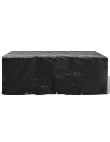 Coperture Arredi Giardino 2pz Polyrattan 8 Persone 229x113 cm
