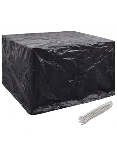 Coperture Arredi Giardino 2 pz 8 Occhielli 135x135x90 cm