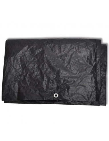 Coperture Arredi Giardino 2 pz 8 Occhielli 135x135x90 cm