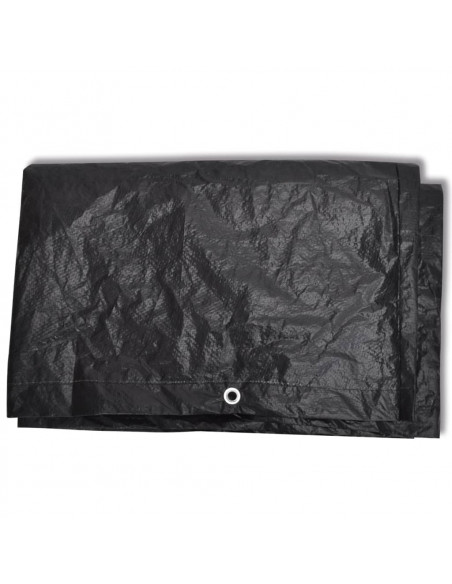 Coperture Arredi Giardino 2 pz 8 Occhielli 135x135x90 cm