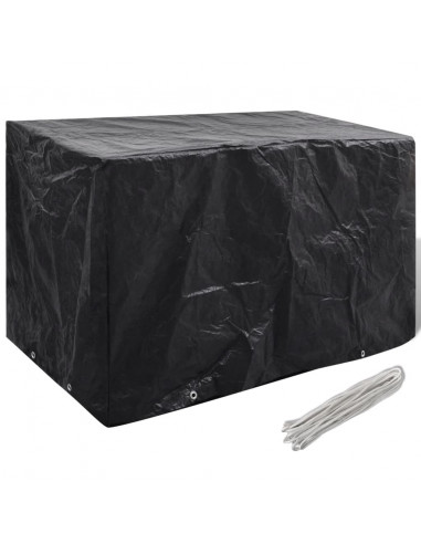 Coperture Arredi Giardino 2 pz 8 Occhielli 140x70x90 cm