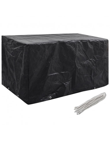 Coperture Arredi Giardino 2 pz 8 Occhielli 180x70x90 cm