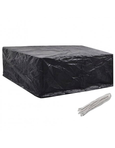 Coperture Arredi Giardino 2 pz 10 Occhielli 260x260x90 cm
