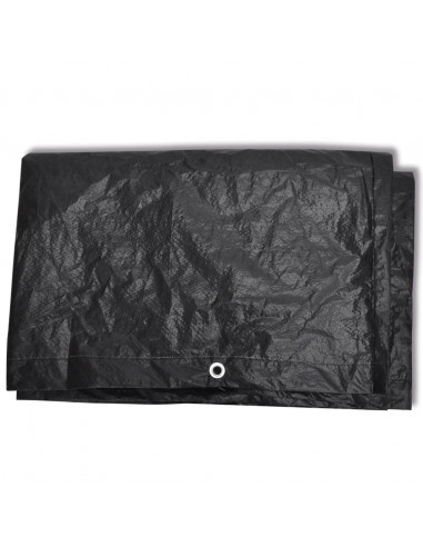 Coperture Arredi Giardino 2 pz 8 Occhielli 242x162x100 cm