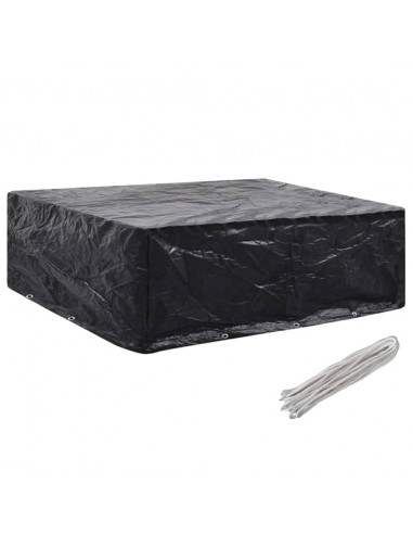 Coperture Arredi Giardino 2 pz 8 Occhielli 250x210x90 cm