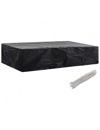 Coperture Arredi Giardino 2 pz 8 Occhielli 218x77x55 cm