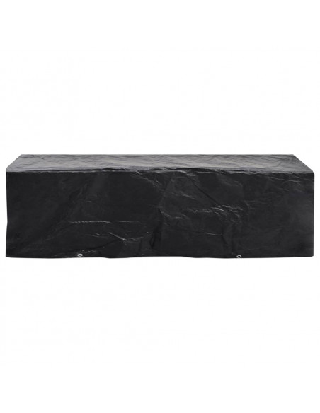 Coperture Arredi Giardino 2 pz 8 Occhielli 218x77x55 cm