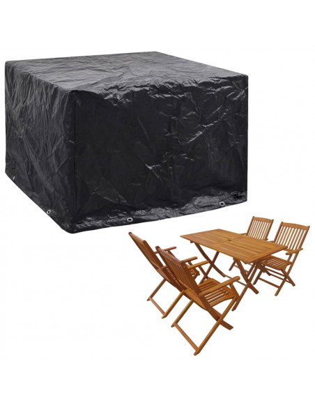 Coperture Arredi Giardino 2 pz 8 Occhielli 122x112x98 cm