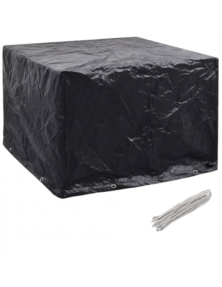 Coperture Arredi Giardino 2 pz 8 Occhielli 122x112x98 cm