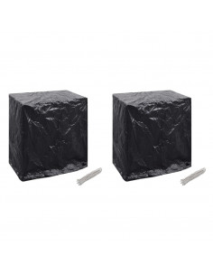 Coperture Tavoli Pingpong 2pz 8 Occhielli Esterni 160x55x182 cm 2