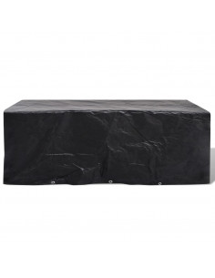 Copertura per Mobili da Giardino con 8 Occhielli 229x113x73 cm 2